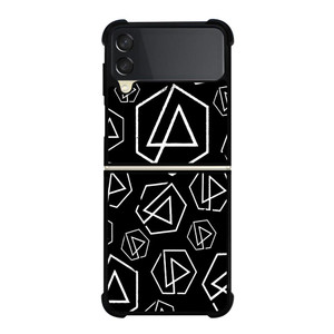LINKIN PARK ROCK BAND LOGO PATTERN Samsung Galaxy Z FLip 3 5G Case Cover LINKIN PARK ROCK BAND LOGO PATTERN Samsung Galaxy Z FLip 3 5G Case Cover
