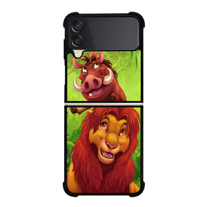 LION KING SIMBA AND FRIEND Samsung Galaxy Z FLip 3 5G Case Cover LION KING SIMBA AND FRIEND Samsung Galaxy Z FLip 3 5G Case Cover