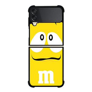 M&M YELLOW Samsung Galaxy Z FLip 3 5G Case Cover