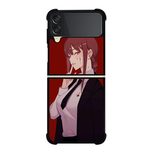 MAKIMA CHAINSAW MAN Samsung Galaxy Z FLip 3 5G Case Cover MAKIMA CHAINSAW MAN Samsung Galaxy Z FLip 3 5G Case Cover