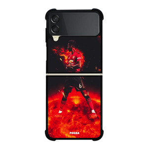MANCHESTER UNITED PAUL POGBA Samsung Galaxy Z FLip 3 5G Case Cover MANCHESTER UNITED PAUL POGBA Samsung Galaxy Z FLip 3 5G Case Cover