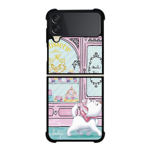 MARIE THE ARISTOCATS CAT WALK Samsung Galaxy Z FLip 3 5G Case Cover MARIE THE ARISTOCATS CAT WALK Samsung Galaxy Z FLip 3 5G Case Cover