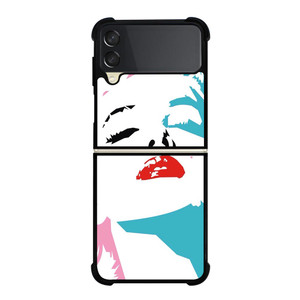 MARILYN MOENROE ABSTRACT Samsung Galaxy Z FLip 3 5G Case Cover MARILYN MOENROE ABSTRACT Samsung Galaxy Z FLip 3 5G Case Cover