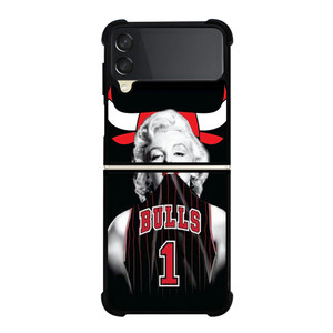MARILYN MONROE CHICAGO BULLS NBA Samsung Galaxy Z FLip 3 5G Case Cover