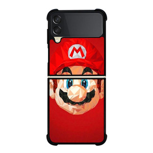 MARIO BROS CLIPART HEAD Samsung Galaxy Z FLip 3 5G Case Cover MARIO BROS CLIPART HEAD Samsung Galaxy Z FLip 3 5G Case Cover