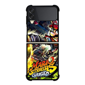 MARIO STRIKERS BATTLE LEAGUE 3 Samsung Galaxy Z FLip 3 5G Case Cover MARIO STRIKERS BATTLE LEAGUE 3 Samsung Galaxy Z FLip 3 5G Case Cover
