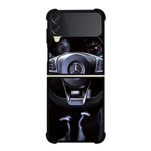 MERCEDES BENZ STEERING WHEEL Samsung Galaxy Z FLip 3 5G Case Cover