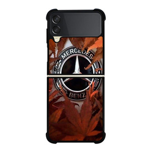 MERCEDES BENZ WOOD Samsung Galaxy Z FLip 3 5G Case Cover