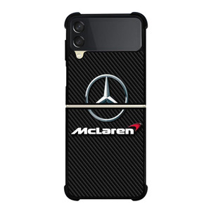 MERCEDES MCLAREN CARBON LOGO Samsung Galaxy Z FLip 3 5G Case Cover MERCEDES MCLAREN CARBON LOGO Samsung Galaxy Z FLip 3 5G Case Cover