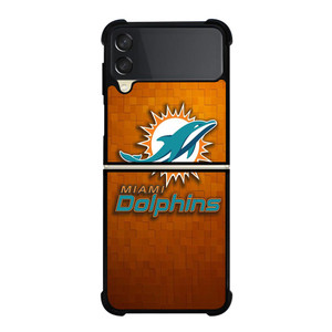 MIAMI DOLPHINS NFL SYMBOL Samsung Galaxy Z FLip 3 5G Case Cover
