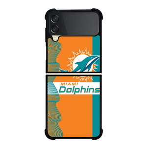 MIAMI DOLPHINS WALPPAPER NFL Samsung Galaxy Z FLip 3 5G Case Cover MIAMI DOLPHINS WALPPAPER NFL Samsung Galaxy Z FLip 3 5G Case Cover