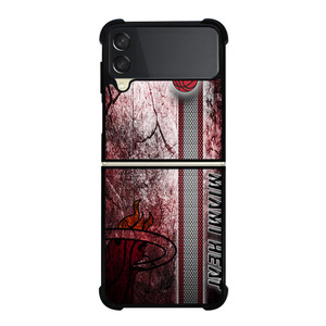 MIAMI HEAT GRUNGE LOGO Samsung Galaxy Z FLip 3 5G Case Cover MIAMI HEAT GRUNGE LOGO Samsung Galaxy Z FLip 3 5G Case Cover