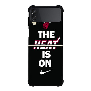 MIAMI HEAT IS ON NIKE Samsung Galaxy Z FLip 3 5G Case Cover MIAMI HEAT IS ON NIKE Samsung Galaxy Z FLip 3 5G Case Cover