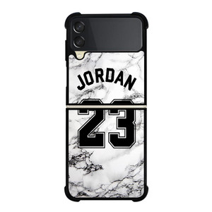 MICHAEL JORDAN 23 WHITE MARBLE Samsung Galaxy Z FLip 3 5G Case Cover MICHAEL JORDAN 23 WHITE MARBLE Samsung Galaxy Z FLip 3 5G Case Cover