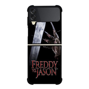 MICHAEL MYERS VS JASON LOGO Samsung Galaxy Z FLip 3 5G Case Cover