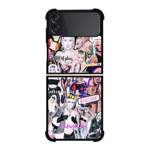 MILEY CYRUS COLLAGE Samsung Galaxy Z FLip 3 5G Case Cover