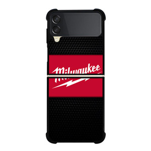 MILWAUKEE TOOL METAL LOGO 2 Samsung Galaxy Z FLip 3 5G Case Cover MILWAUKEE TOOL METAL LOGO 2 Samsung Galaxy Z FLip 3 5G Case Cover