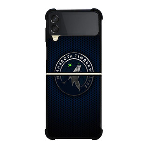 MINNESOTA TIMBERWOLVES BLUE CARBON Samsung Galaxy Z FLip 3 5G Case Cover MINNESOTA TIMBERWOLVES BLUE CARBON Samsung Galaxy Z FLip 3 5G Case Cover