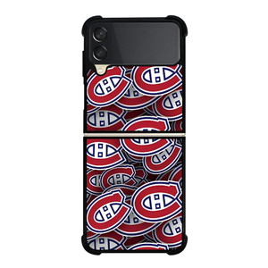 MONTREAL CANADIENS COLLOGUE HOCKEY Samsung Galaxy Z FLip 3 5G Case Cover MONTREAL CANADIENS COLLOGUE HOCKEY Samsung Galaxy Z FLip 3 5G Case Cover