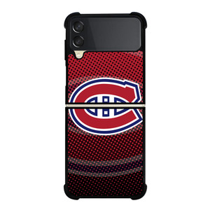 MONTREAL CANADIENS HALFTONE LOGO Samsung Galaxy Z FLip 3 5G Case Cover MONTREAL CANADIENS HALFTONE LOGO Samsung Galaxy Z FLip 3 5G Case Cover