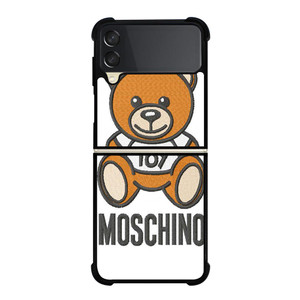 MOSCHINO TOY EMBROIDERED Samsung Galaxy Z FLip 3 5G Case Cover