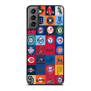 MAJOR BASEBALL LEAGUE CLUB COLLAGE Samsung Galaxy S21 Plus Case MAJOR BASEBALL LEAGUE CLUB COLLAGE Samsung Galaxy S21 Plus Case