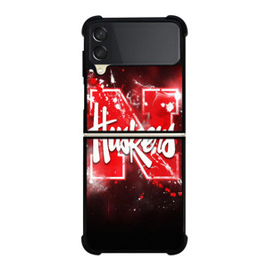 NEBRASKA HUSKERS FOOTBALL 3 Samsung Galaxy Z FLip 3 5G Case Cover