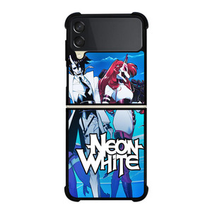 NEON WHITE GAMES Samsung Galaxy Z FLip 3 5G Case Cover
