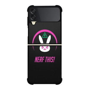 NERF THIS OVERWATCH D.VA Samsung Galaxy Z FLip 3 5G Case Cover
