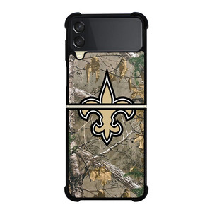 NEW ORLEANS SAINTS CAMO LOGO Samsung Galaxy Z FLip 3 5G Case Cover