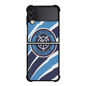 NEW YORK CITY FC STRIPS Samsung Galaxy Z FLip 3 5G Case Cover