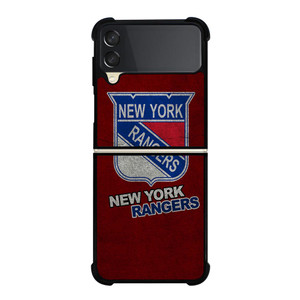 NEW YORK RANGERS SUEDE TEXTURE Samsung Galaxy Z FLip 3 5G Case Cover