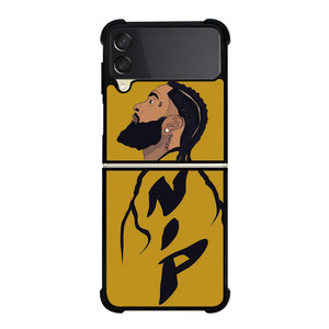 NIPSEY HUSSLE CLIP ART Samsung Galaxy Z FLip 3 5G Case Cover