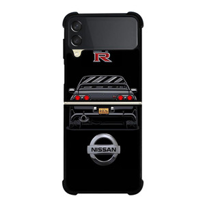 NISSAN GTR R35 ILLUSTRATION Samsung Galaxy Z FLip 3 5G Case Cover