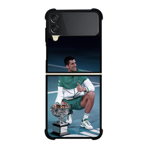 NOVAK DJOKOVIC NOLE CHAMPIONS Samsung Galaxy Z FLip 3 5G Case Cover NOVAK DJOKOVIC NOLE CHAMPIONS Samsung Galaxy Z FLip 3 5G Case Cover