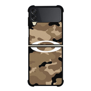 OAKLEY BROWN CAMO WALLPAPER Samsung Galaxy Z FLip 3 5G Case Cover