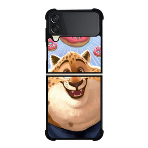 OFFICER CLAWHAUSER ZOOTOPIA Samsung Galaxy Z FLip 3 5G Case Cover OFFICER CLAWHAUSER ZOOTOPIA Samsung Galaxy Z FLip 3 5G Case Cover