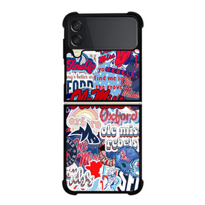 OLE MISS BASEBALL COLLAGE Samsung Galaxy Z FLip 3 5G Case Cover