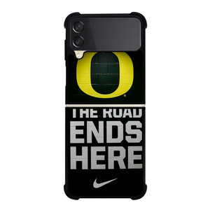 OREGON DUCKS THE ROAD ENDS HERE Samsung Galaxy Z FLip 3 5G Case Cover OREGON DUCKS THE ROAD ENDS HERE Samsung Galaxy Z FLip 3 5G Case Cover