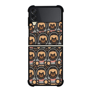 OZUNA BEAR PATTERN Samsung Galaxy Z FLip 3 5G Case Cover