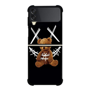 PALM ANGELS DEAD BEAR Samsung Galaxy Z FLip 3 5G Case Cover PALM ANGELS DEAD BEAR Samsung Galaxy Z FLip 3 5G Case Cover