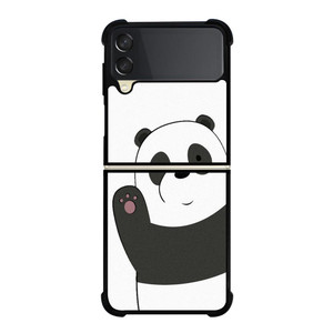 PANDA WE BARE BEARS 2 Samsung Galaxy Z FLip 3 5G Case Cover PANDA WE BARE BEARS 2 Samsung Galaxy Z FLip 3 5G Case Cover