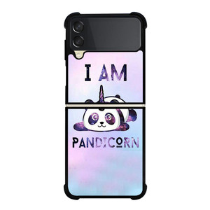 PANDACORN NEBULA Samsung Galaxy Z FLip 3 5G Case Cover PANDACORN NEBULA Samsung Galaxy Z FLip 3 5G Case Cover