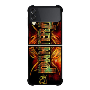 PANTERA METAL BAND LOGO 2 Samsung Galaxy Z FLip 3 5G Case Cover PANTERA METAL BAND LOGO 2 Samsung Galaxy Z FLip 3 5G Case Cover