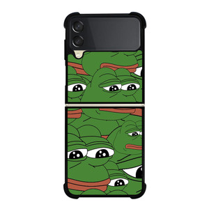 PEPE THE FROG PATTERN Samsung Galaxy Z FLip 3 5G Case Cover
