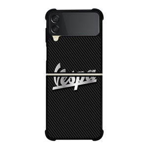 PIAGGIO VESPA METAL CARBON LOGO Samsung Galaxy Z FLip 3 5G Case Cover