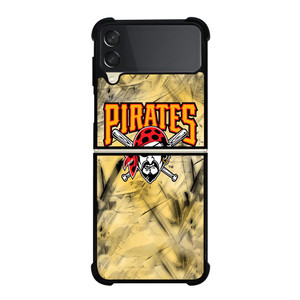 PITTSBURGH PIRATES LOGO MLB Samsung Galaxy Z FLip 3 5G Case Cover PITTSBURGH PIRATES LOGO MLB Samsung Galaxy Z FLip 3 5G Case Cover