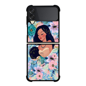 POCAHONTAS FLORAL Samsung Galaxy Z FLip 3 5G Case Cover POCAHONTAS FLORAL Samsung Galaxy Z FLip 3 5G Case Cover