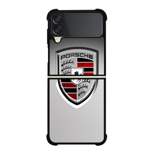 PORSCHE CAR LOGO Samsung Galaxy Z FLip 3 5G Case Cover PORSCHE CAR LOGO Samsung Galaxy Z FLip 3 5G Case Cover