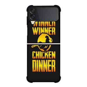 PUBG WINNER CHICKEN DINNER LOGO Samsung Galaxy Z FLip 3 5G Case Cover